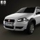 Fiat Strada Long Cab Working 2012 3d model