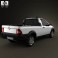 Fiat Strada Short Cab Working 2012 3d model