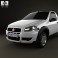 Fiat Strada Short Cab Working 2012 3d model