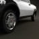 Fiat Strada Short Cab Working 2012 3d model
