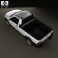 Fiat Strada Short Cab Working 2012 3d model