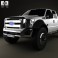 Ford F-554 Extreme Crew Cab pickup 2012 3d model