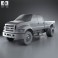 Ford F-650 / F-750 pickup 2012 3d model