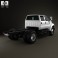Ford F-650 / F-750 Double Cab Chassis 2012 3d model
