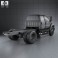 Ford F-650 / F-750 Double Cab Chassis 2012 3d model