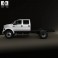 Ford F-650 / F-750 Double Cab Chassis 2012 3d model
