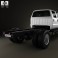 Ford F-650 / F-750 Double Cab Chassis 2012 3d model