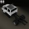 Ford F-650 / F-750 Double Cab Chassis 2012 3d model