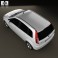 Ford Fiesta Rocam hatchback (Brazil) 2012 3d model