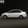 Ford Fiesta Rocam sedan (Brazil) 2012 3d model