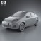 Ford Fiesta Rocam sedan (Brazil) 2012 3d model