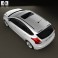 Ford Focus Hatchback Titanium 2012 3d model