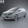 Ford Focus Hatchback Titanium 2012 3d model