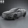 Ford Fusion (Mondeo) wagon 2013 3d model