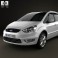 Ford Galaxy (Mk3) 2012 3d model