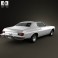 Ford Gran Torino hardtop 1974 3d model