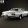 Ford Gran Torino hardtop 1974 3d model