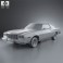 Ford Gran Torino hardtop 1974 3d model