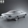Ford Gran Torino hardtop 1974 3d model