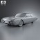 Ford Thunderbird 1961 3d model