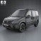 Ford Tourneo Connect LWB 2012 3d model
