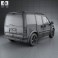 Ford Tourneo Connect LWB 2012 3d model