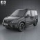 Ford Tourneo Connect SWB 2012 3d model