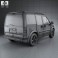 Ford Tourneo Connect SWB 2012 3d model