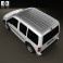 Ford Tourneo Connect SWB 2012 3d model
