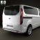 Ford Tourneo Custom SWB 2012 3d model