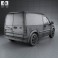 Ford Transit Connect SWB 2012 3d model