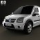 Ford Transit Connect SWB 2012 3d model