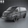 Ford Transit Custom SWB 2012 3d model