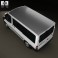 Ford Transit Tourneo SWB Low Roof 2012 3d model
