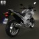 Honda NC700X 2012 3d model