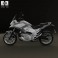 Honda NC700X 2012 3d model