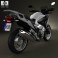 Honda VFR1200X 2012 3d model