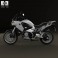 Honda VFR1200X 2012 3d model