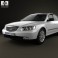 Hyundai Grandeur (Azera) 2011 3d model