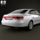 Hyundai Grandeur (Azera) 2011 3d model