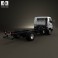 Hyundai HD65 Chassis Truck 2012 3d model