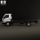 Hyundai HD65 Chassis Truck 2012 3d model