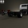 Hyundai HD65 Chassis Truck 2012 3d model