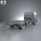 Hyundai HD65 Chassis Truck 2012 3d model