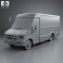 Isuzu Reach Van IVC 2011 3d model