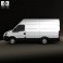 Iveco Daily Panel Van 3300 H2 2008 3d model