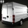 Iveco Daily Panel Van 3300 H2 2008 3d model