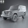 Iveco Massif 3-door 2011 3d model