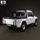 Iveco Massif pickup 2011 3d model