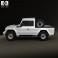 Iveco Massif pickup 2011 3d model